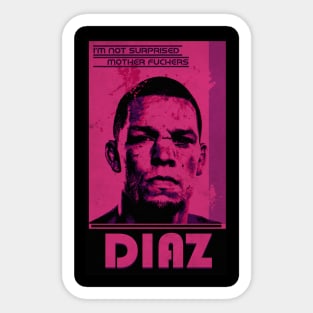 Not Surprised Fighter Sticker